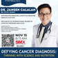 ONLINE Pass via ZOOM (SMX Aura - November 15) - Defying Cancer Diagnosis : Thriving with Science and  Nutrition