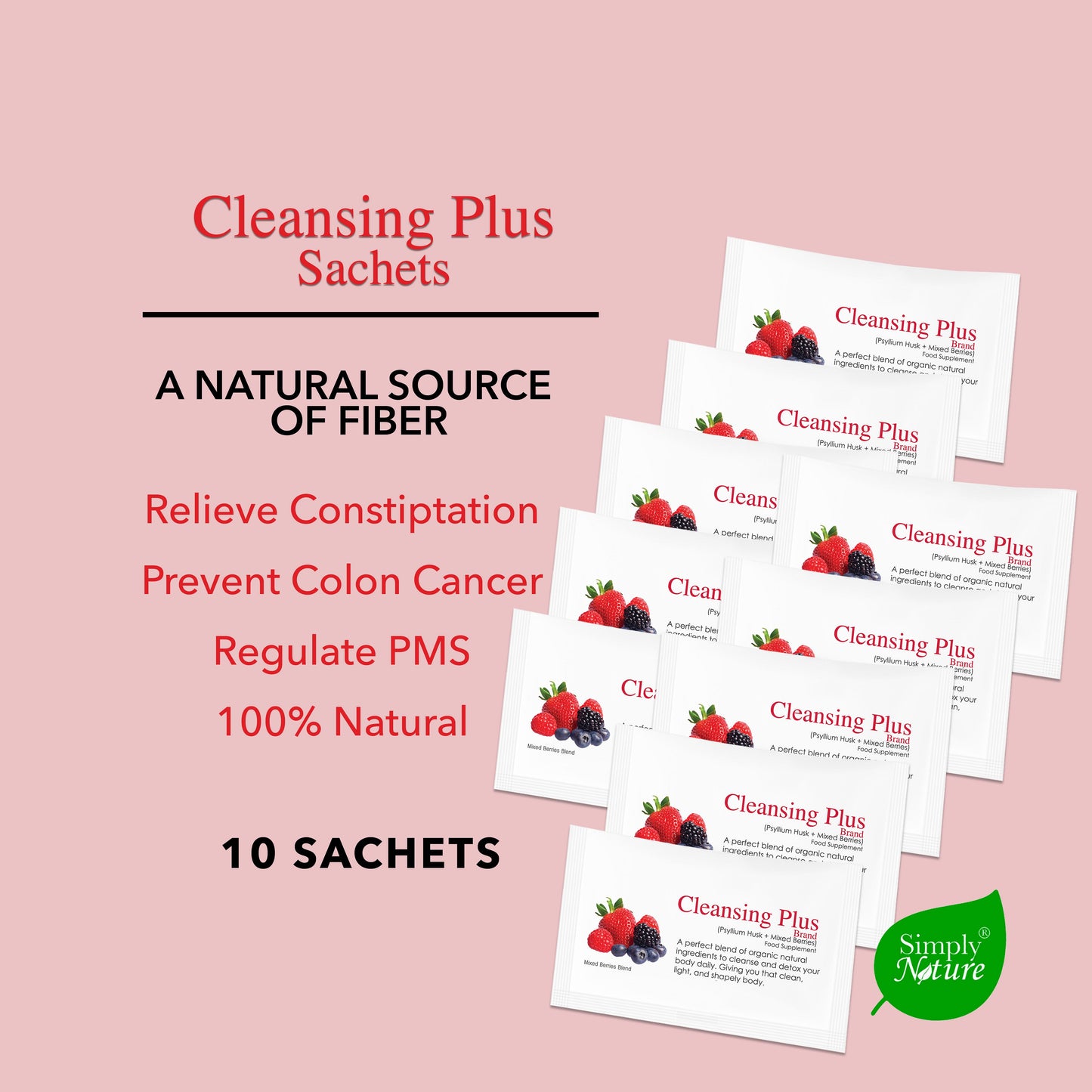 Cleansing Plus Mixed Berries 10 Sachet