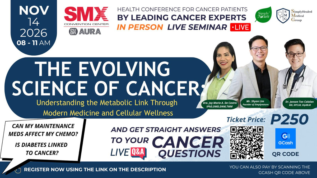 FACE TO FACE (SMX Aura - November 14 ) The Evolving Science of Cancer : Understanding the Metabolic Link Through Modern Medicine and Cellular Wellness