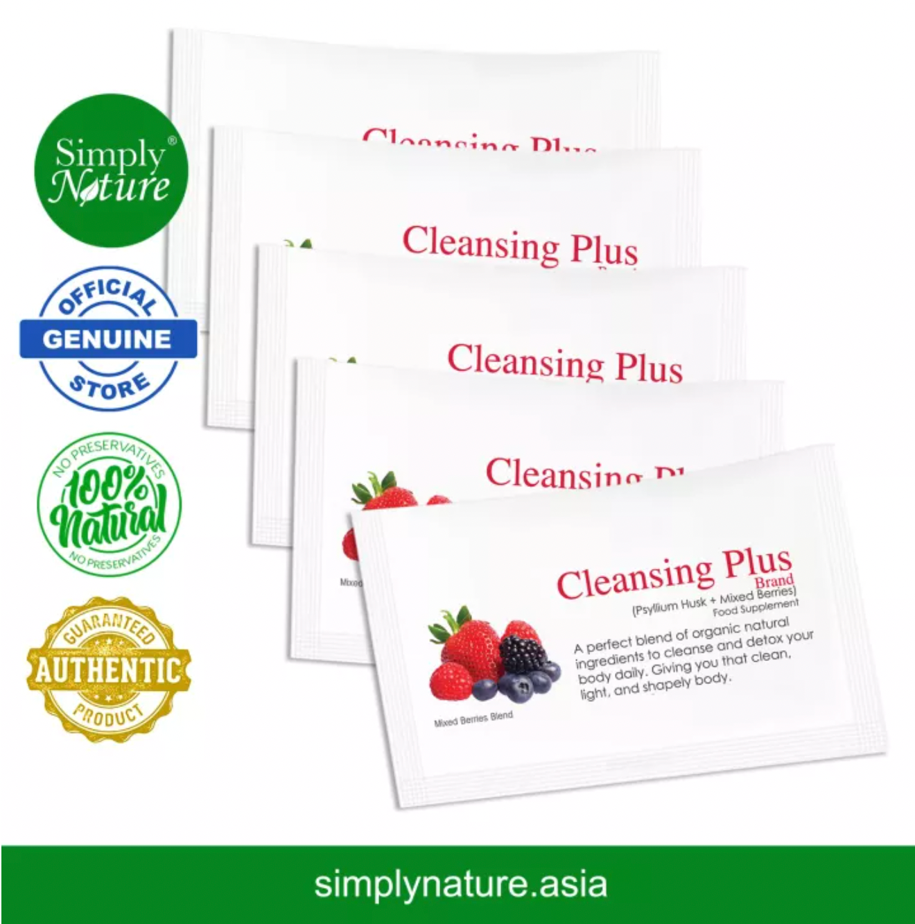 Cleansing Plus Mixed Berries 5 Sachet