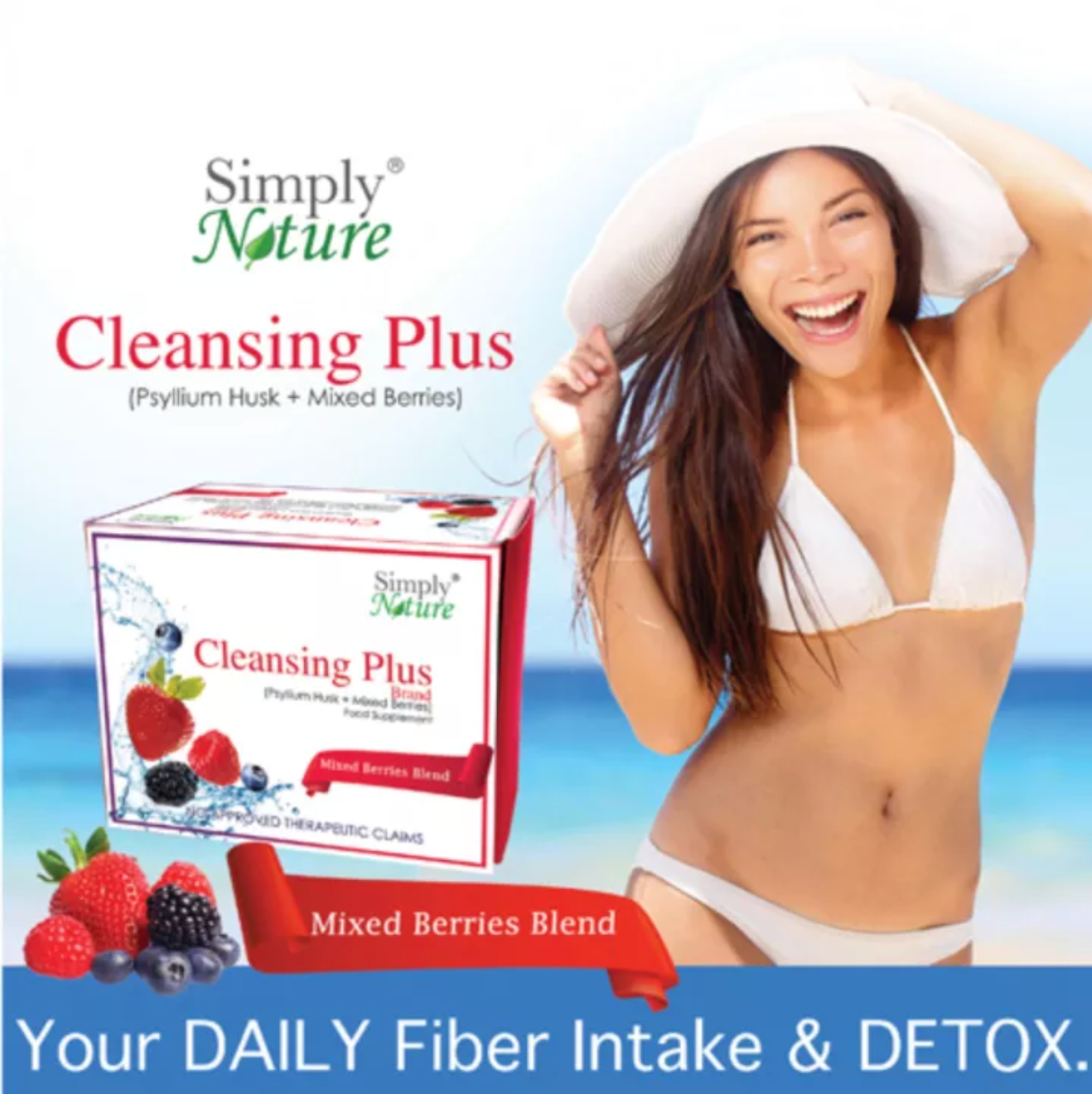 Cleansing Plus Mixed Berries Box of 15sachet