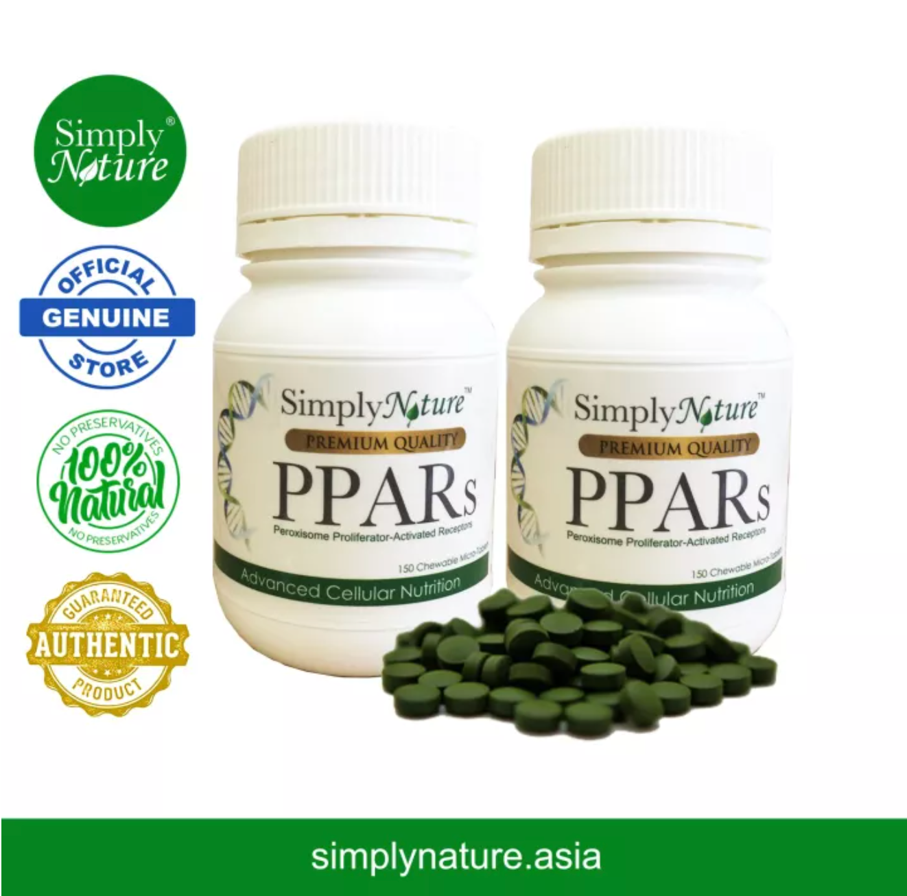 PPARs Tablets 150 Set of 2