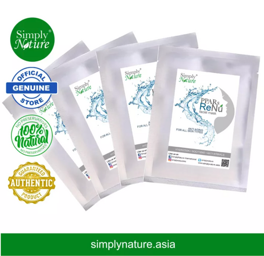 PPARs Renu Mask 4pcs Pack